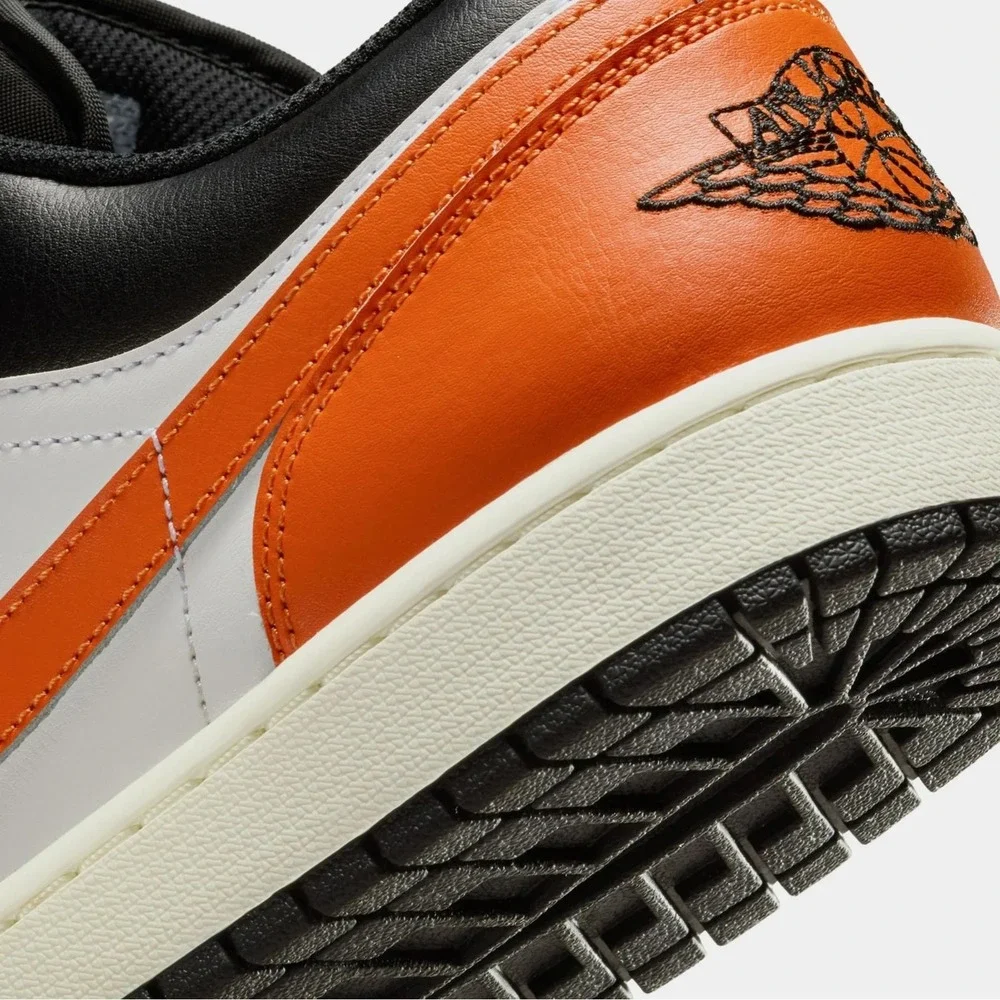 8.5M / 10W -‎ [NEW] Men's Air Jordan 1 Low Shoes 'Black' 553558-081 - Picture 6 of 6